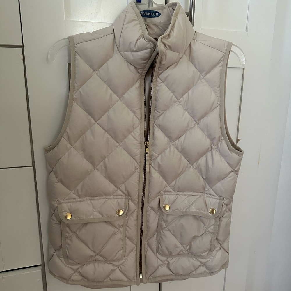 J CREW QUILTED PUFFER VEST